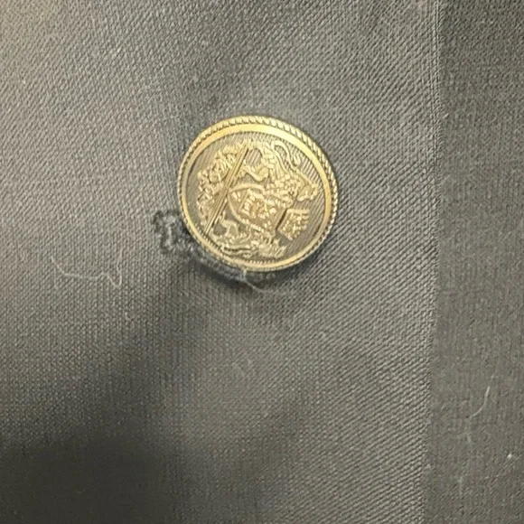 Aritzia Talula Black Wool Blend Tailored Blazer Women’s 10 - Picture 7 of 9